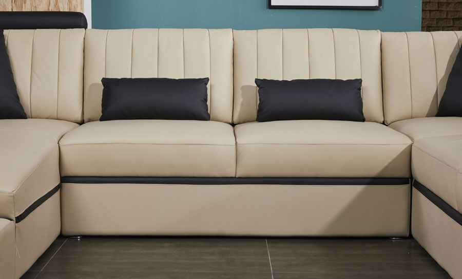 Loraine Leather Sofa Lounge Set